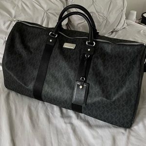 Michael Kors Jet Set Large Travel Duffle Bag Black